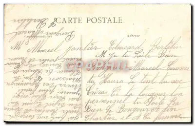 Mers-les-Bains - Villas na Praia (Les Flôts, Marcel) — Verso