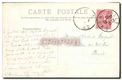 LILLE - Statua Faidherbe - E. C. - n°25 — Rewers
