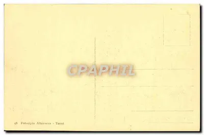 Rzym — Piazza Colonna — monumentalna kolumna i otaczające budynki — Fototipia Alterocea - Terni, n°48 — Rewers