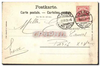 Lucerna — Museo Internacional de la Guerra y la Paz — E. Goetz, Fot. Lucerna, n° 1492 — Reverso