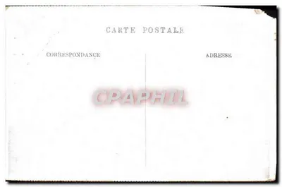 Bilhete postal antigo Gand Hotel des Postes — Verso