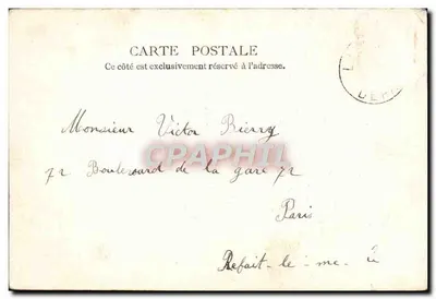LIEGE — Asilo da Velhice — A.H.-J. — Verso