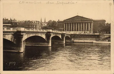 Sala dos Deputados — Ponte da Concórdia — Edição de Arte YVON, Paris