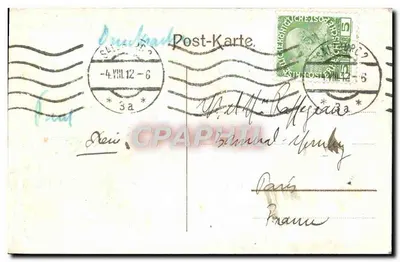 Salzburg — Burg en berg Untersberg — Verlag Jak. A. Jetzelsberger, Salzburg — Achterkant