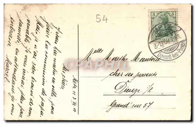 Metz — Katedra św. Marcina — n°1151 — Rewers
