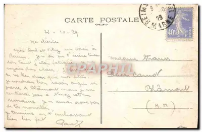 Reims — Porta Mars, Antiga Porta Galo-Romana — G. Graff, editora, Reims, n° 97 — Verso
