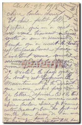 Mourmelon-le-Grand — Monumento do Memorial Francês — LL — Verso