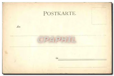Stara pocztówka Rubens Helene Formant Amsterdam — Rewers