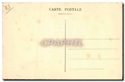 Le Moutier d'Ahun (Creuse) — o medalhão do Cristo — editor não identificado — Verso