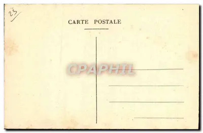 Le Moutier d'A Hun (Creuse) — A Cariatide de Esquerda — editor não visível — Verso