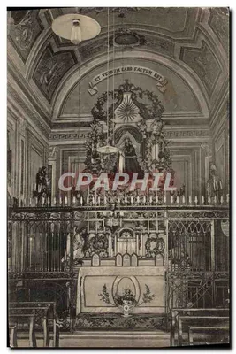 Innenansicht der Kapelle von Lorette — Porrentruy (Schweiz) — J. Hiauer et fils, n° 154