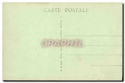Calvaire de Pontchâteau — 15ª Estação — Jesus é pregado na Cruz — J. Nozais, Nantes — Verso
