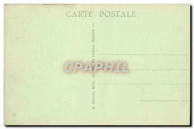 Calvário de Pontchâteau — VIIa Estação — Jesus cai pela segunda vez — J. Nozais, Nantes — Verso