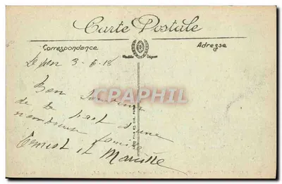 Saint-Chamond — Ruínas de Monldragon e vista geral — Selecta LL 42 — Verso