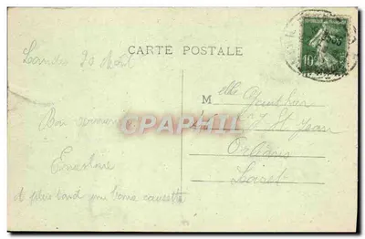 Lourdes — Statua Consolatrix afflictorum — Przedstawiona przez diecezję Cambrai — Rewers