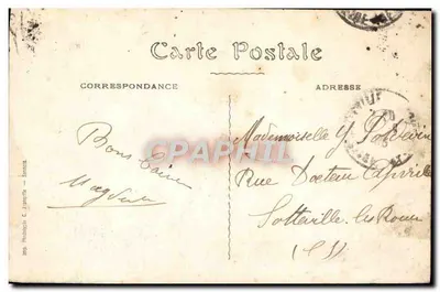 Mantes — Promenade da Ilha das Damas — editor não identificado, n° 21 — Verso