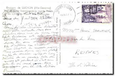 Wąwóz Chabioules — Massif du Lys — Obrzeża Luchon (Haute-Garonne) — Wydawnictwo interlittérales — Rewers