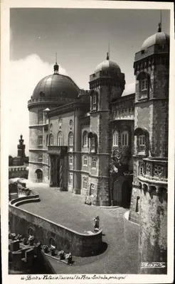 Sintra - Palácio Nacional da Pena - Entrada principal — editor D. B. da Porta, n° 44