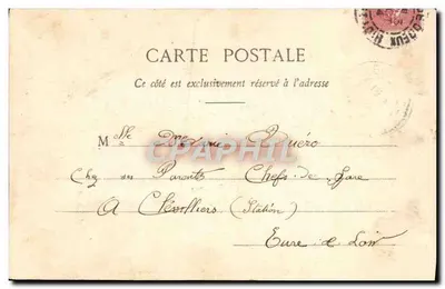 Dreux — Interior da Igreja de São Pedro — Ch. Foucault, Editor — Verso