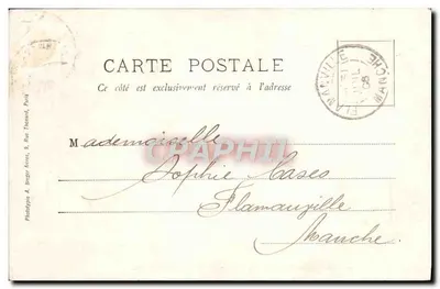 Évreux — Panorama da cidade e do bairro de cavalaria — G. Lebigre, editor. — Évreux. — Verso