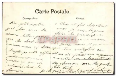 Wystawa w Brukseli 1910 — widok ogrodów i basenów — wydawca nieznany — Rewers