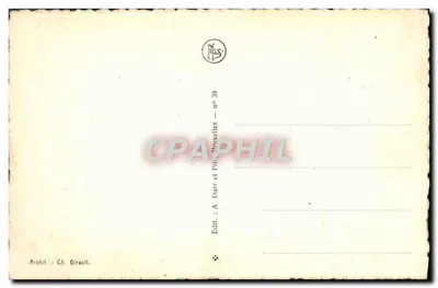 Bruxelles — Arc de Triomphe du Cinquantenaire — Arch. : Ch. Girault, Wyd. : A. Durr et Fils, Bruxelles — n° 39 — Rewers