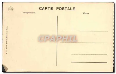 Louvain - Mercado de Grãos e Capela dos R.R.P.P. Conventuais — Flion, n°9 — Verso