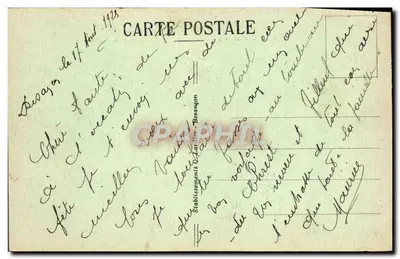 Besançon-les-Bains — Plaza Castan, Puerta Noire y Catedral de San Juan — CLS — Reverso