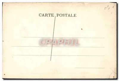 Stara pocztówka Louis XVI, Król Francji i Navary — Rewers