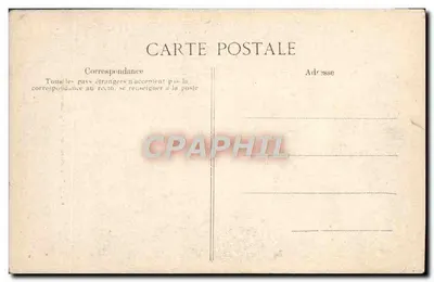 Scena lasu i ruin — rytownictwo — A. Vincent, 4, rue des Beaux-Arts, PARIS — Rewers