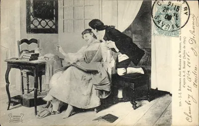 Madame de Warens — Salon van 1893 — E. Reynaud, Chambéry