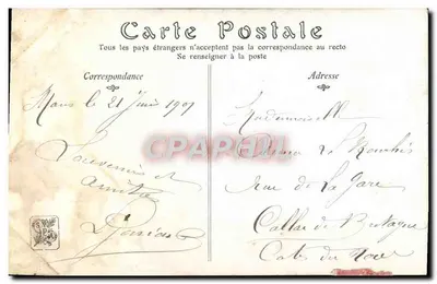 Procissão dos Malélotés do Cabo Fréhel (Manche) — por H.-L. Jacq — Verso