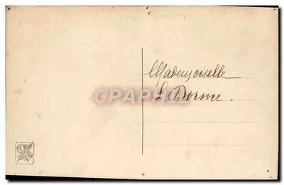 Bettannier — O Pássaro da França — S.E. editor, n°351 — Verso
