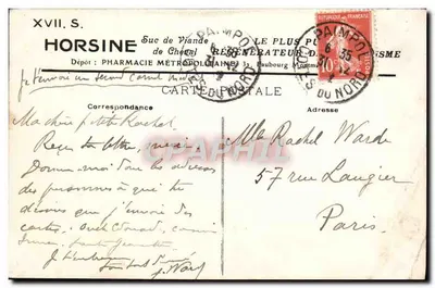 Sra. Infante e Sra. Henriette, crianças — Museu de Versalhes — Belle, n° 160 LL — Verso