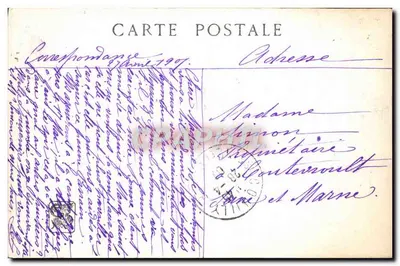 O Pequeno Tambor — Salão da Escola Francesa 1906 — por E. Chaperon — Verso