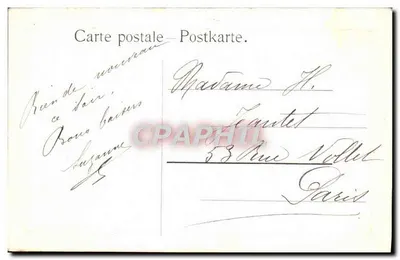 Le Conte du Bonheur — P. Tarrant-Pinkxt, G.M.R.-B. — n° 11 — Verso