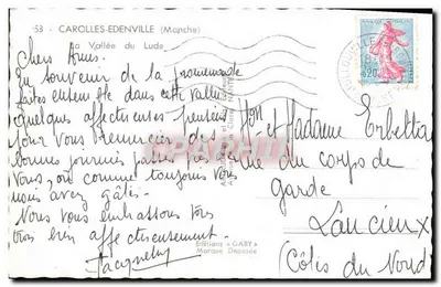 Ovelhas em uma vales — Edições Gaby, n°53 — Verso