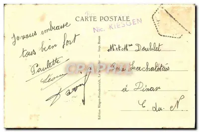 La Schlucht (Wys. 1189 m.) — Tunel skalny La Roche du Diable — Rewers