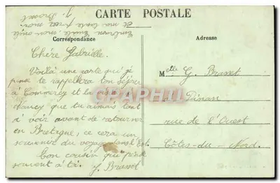 NANCY — Ogólny widok, wykonany z Saint-Epvre — Wydawca nieznany, nr 25 — Rewers