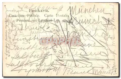 Święci Jan i Piotr — reprodukcja dzieła Albrecht Dürera — wydanie Munchen, nr 187 — Rewers