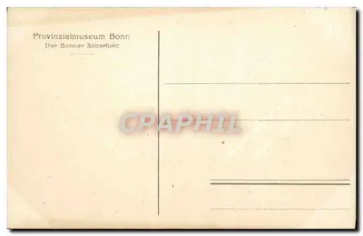 Kolekcja przedmiotów z srebra — Provinzialmuseum Bonn — wydanie muzealne — Rewers