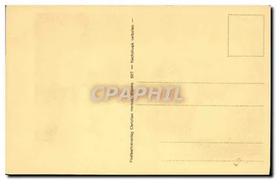 मार्टिन लूथर का विवाह कथरीना वॉन बोरा के साथ — 13 जून 1525 को विटेनबर्ग में — पोस्टकार्ड वर्लैग क्रिस्चियन हर्बस्ट, वॉर्म्स 1917 — पीछे
