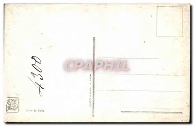 A bordadeira no tambor — Salon de Paris — A. Lorieux — n° 4300 — Verso