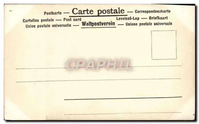 CPA Holbein Wien — Verso