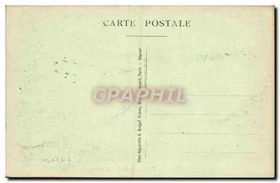Pierrefonds — Widok z Peronu — Wydawca Simi-Aquarelle & Beguet Frères, Paryż — Rewers