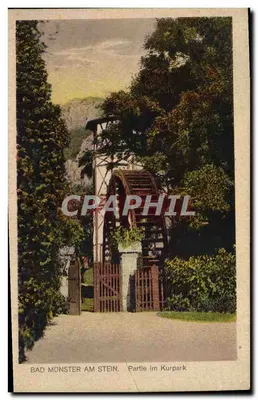 Bad Münster am Stein — Parte no Parque Termal — G.M.B. N° 1597