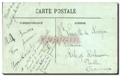 Árabe fazendo a Oração — SCÈNES ET TYPES — LL. — n° 6006 — Verso