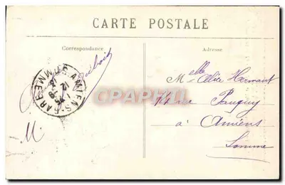 Angers — Katedra i ulica św. Maurycja — L. V., pbol. — Rewers