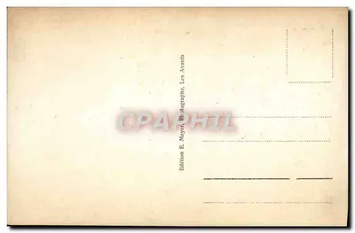 Dent de Jaman (1878 m.) e Rochers de Naye (2045 m.) — Edição E. Meyer, Les Avants — Verso