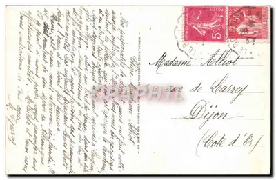 Evian-les-Bains i Jezioro Leman — widok z powietrza — C. DES ARTS PHOTOGRAPHIE CHILITCHENIM — Rewers